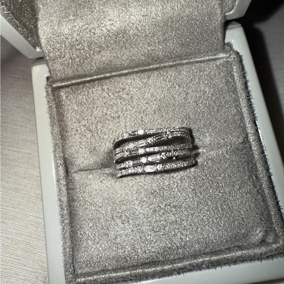 Ring Silver Elegant Multi-Band Ring